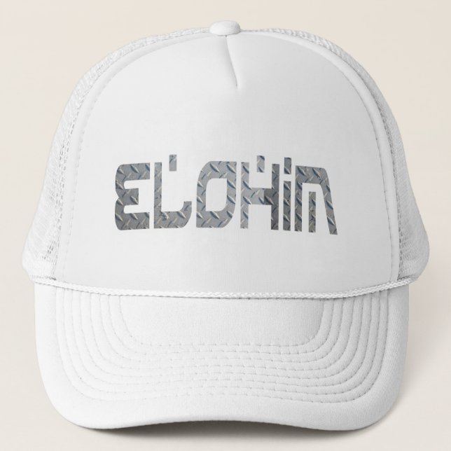 Gorra De Camionero Aspecto de Elohim métal (Anverso)