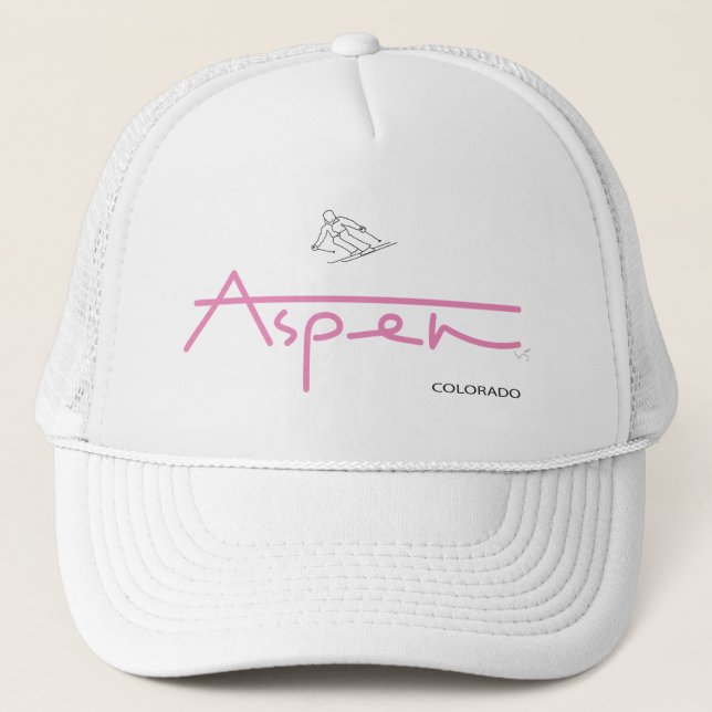 Gorra De Camionero Aspen, Colorado (Anverso)