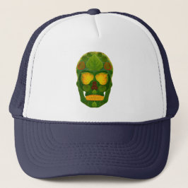 Gorra De Camionero Aspen Leaf Skull 9
