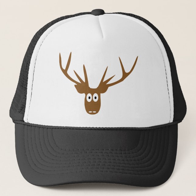 Gorra De Camionero asta principal de los ciervos (Anverso)