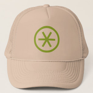 Gorra De Camionero Asterisk en círculo