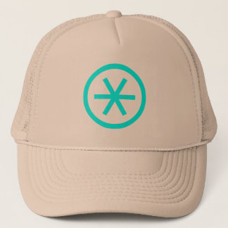 Gorra De Camionero Asterisk en círculo