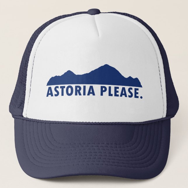 Gorra De Camionero Astoria Oregon Please (Anverso)