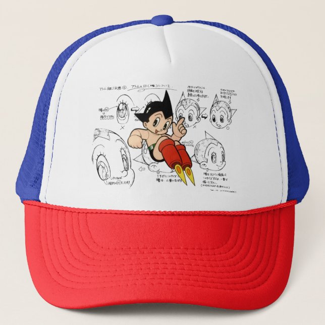 Gorra De Camionero Astro Boy trucker (Anverso)