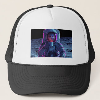 Gorra De Camionero “Astronaut Chill Vibes - Vaporwave Cap”