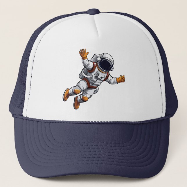 Gorra De Camionero Astronaut in space (Anverso)