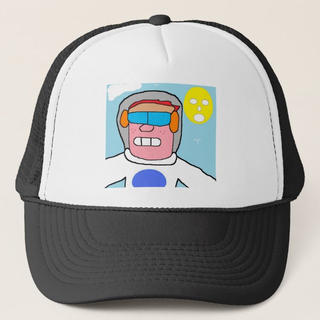GORRA DE CAMIONERO ASTRONAUTA (Anverso)