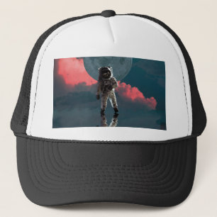 Gorra De Camionero Astronauta astronauta astronauta espacio artístico