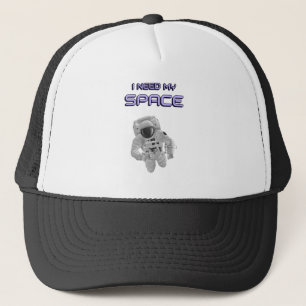 Gorra De Camionero Astronauta divertida - Necesito mi espacio