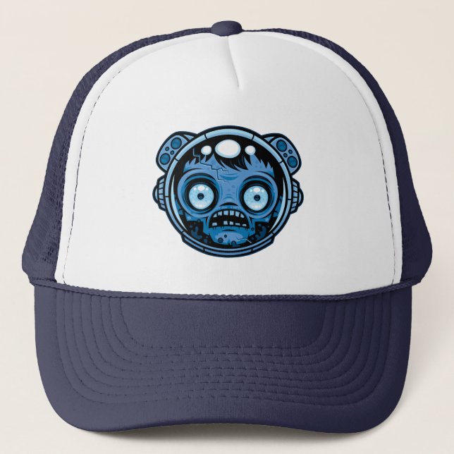 Gorra De Camionero Astronauta zombiana (Anverso)