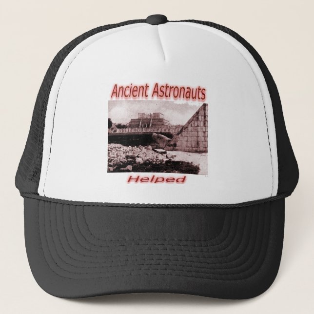 Gorra De Camionero Astronautas antiguos ayudados (Anverso)