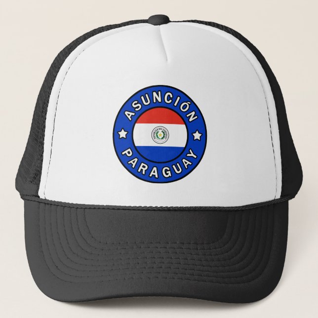 Gorra De Camionero Asunción Paraguay (Anverso)