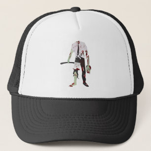 Gorra De Camionero asustado zombie de halloween
