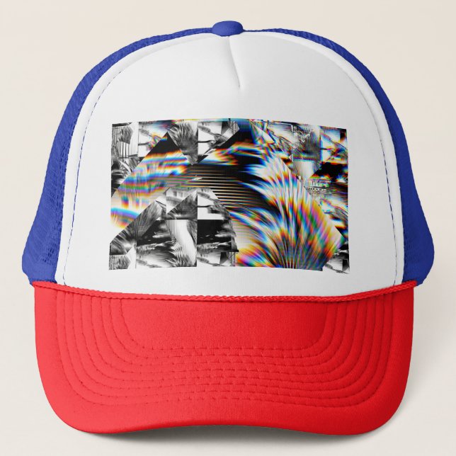 Gorra De Camionero Ataque con arco iris (Anverso)