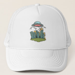 Gorra De Camionero Ataque de Alien