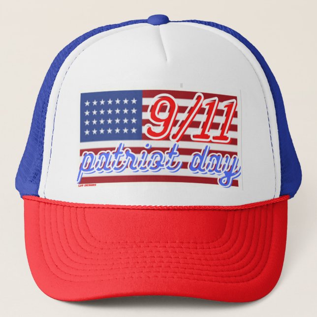Gorra De Camionero Ataque de camioneros del "Día del PATRIOTA" (Anverso)
