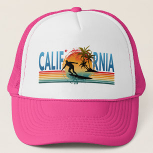 GORRA DE CAMIONERO ATARDECER DE CALIFORNIA VERANO