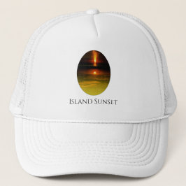 Gorra De Camionero Atardecer en la Isla