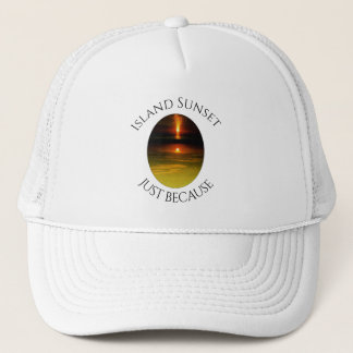 Gorra De Camionero Atardecer en la Isla