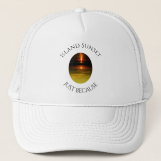 Gorra De Camionero Atardecer en la Isla