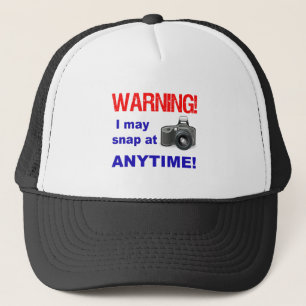 Gorra De Camionero ¡Atención! ¡Puedo tomar en cualquier momento!