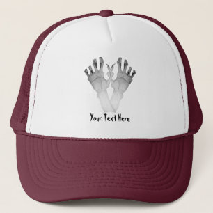 Gorra De Camionero Aterrador monstruo espantoso con uñas largas