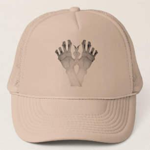 Gorra De Camionero Aterrador monstruo espantoso con uñas largas