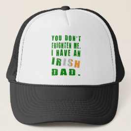 Gorra De Camionero Aterrador papá irlandés