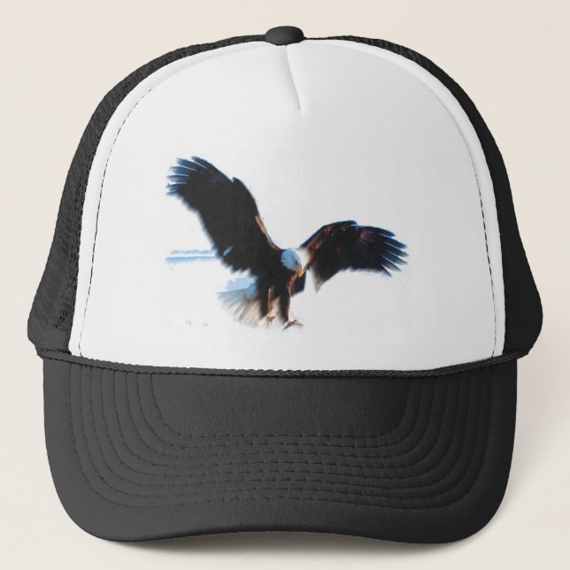 Gorra De Camionero Aterrizaje de águilas en Estados Unidos (Anverso)