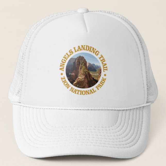 Gorra De Camionero Aterrizaje de ángeles (Anverso)