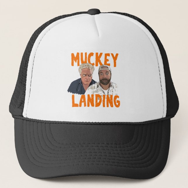 Gorra De Camionero Aterrizaje De Muckey (Anverso)