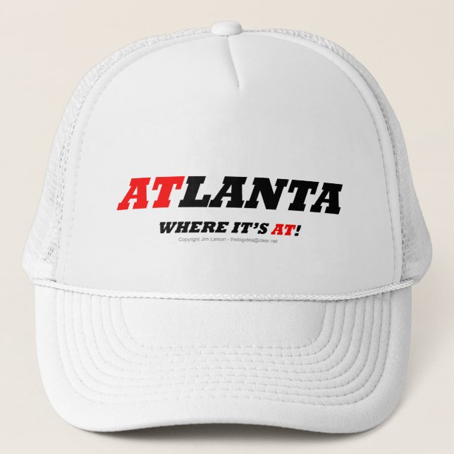 Gorra De Camionero Atlanta (Anverso)