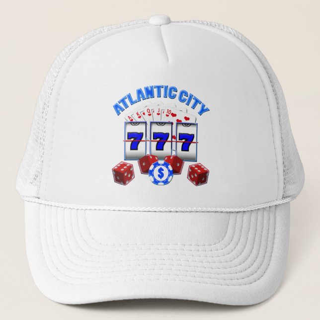 GORRA DE CAMIONERO ATLANTIC CITY (Anverso)