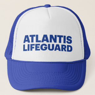 Gorra De Camionero ATLANTIS LIFEGUARD divertido lema camionero