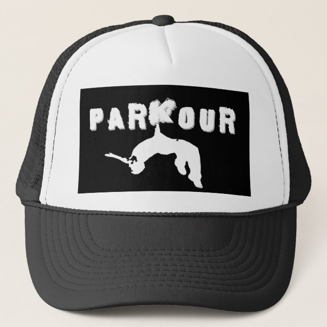 Gorra De Camionero Atleta de Parkour (Anverso)
