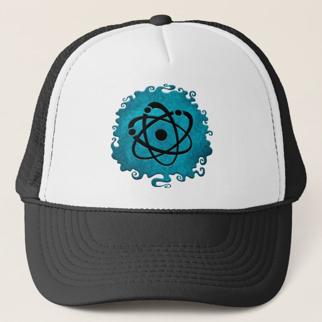 Gorra De Camionero Atómico cósmico (Anverso)