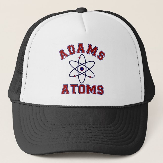 Gorra De Camionero Átomos Adams (Anverso)