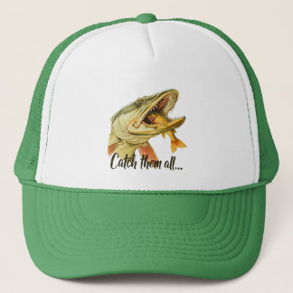 Gorra De Camionero Atrapa a Todos–Arte de Lucio Audaz para Estilo al 