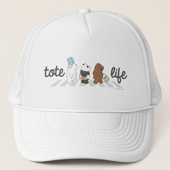 Gorra De Camionero ¡Atrapamos Osos - Vida Tote! (Anverso)