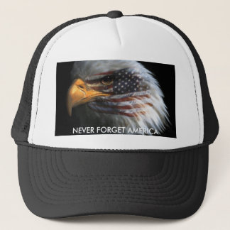 GORRA DE CAMIONERO ATT987427, NUNCA OLVIDAN AMÉRICA