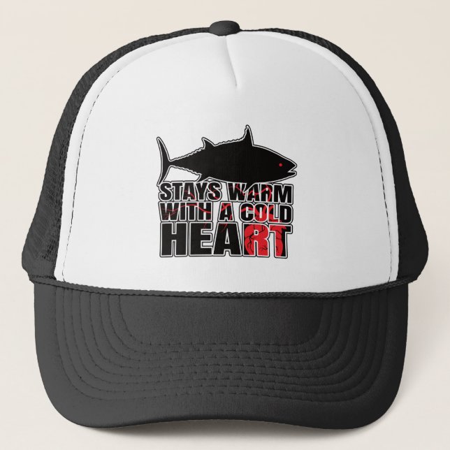 Gorra De Camionero Atún Atún Océano Pescado - Geek marino (Anverso)