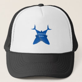 Gorra De Camionero Atún de American Samoa (azul)