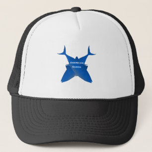 Gorra De Camionero Atún de American Samoa (azul)