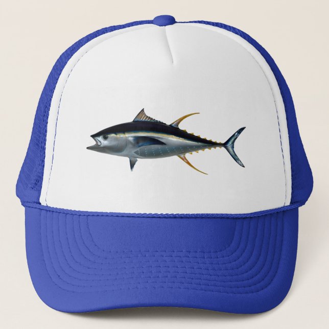 Gorra De Camionero Atuna de Yellowfin (Anverso)