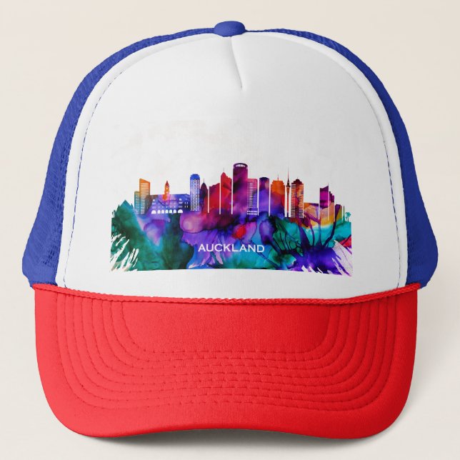 Gorra De Camionero Auckland Skyline (Anverso)