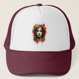 Gorra De Camionero Audaces expresiones: Arte en movimiento