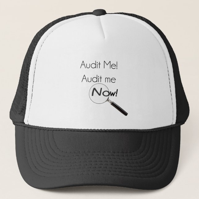 Gorra De Camionero ¡Auditarme! (Anverso)