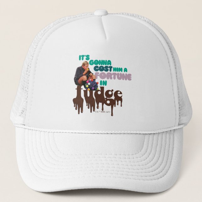 Gorra De Camionero Augustus Gloop - Una fortuna en el Fudge (Anverso)