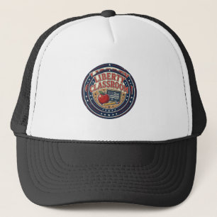 Gorra De Camionero Aula de Liberty Patriótica Profesor Patriótico Cla