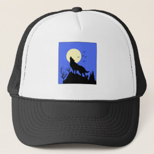 Gorra De Camionero aullido del lobo